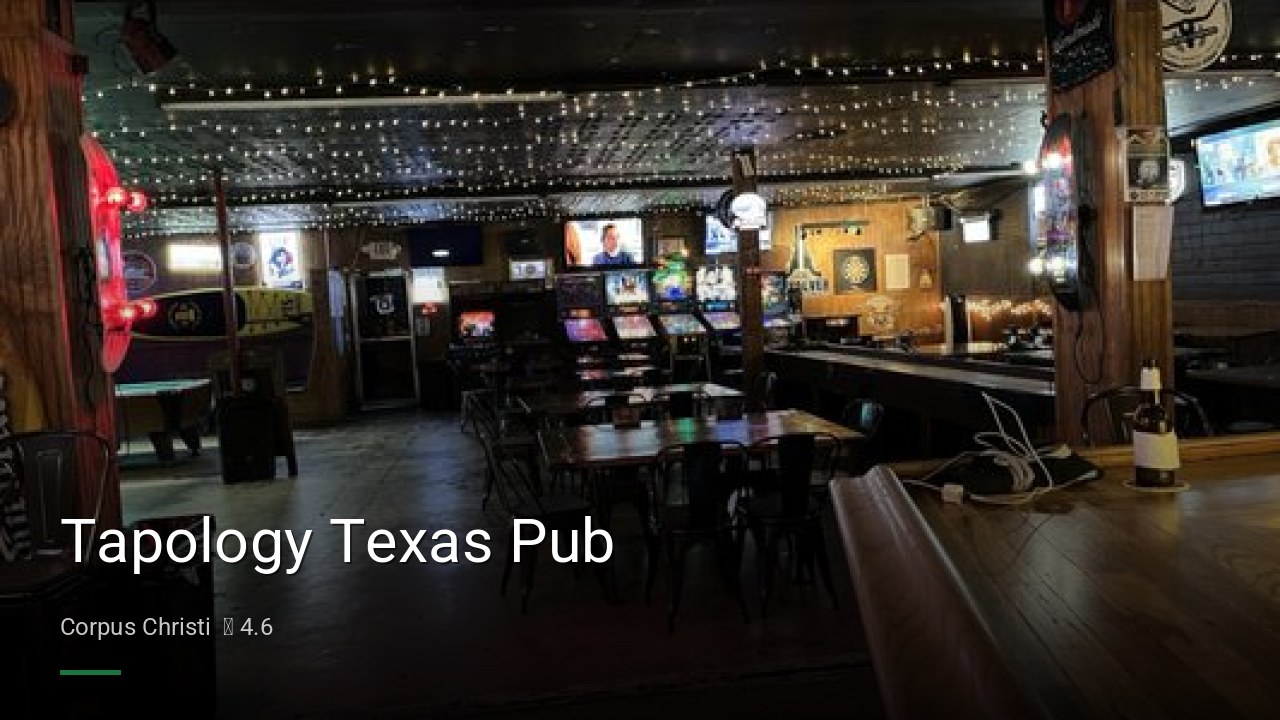 Tapology Texas Pub - Sports Bars in Corpus Christi