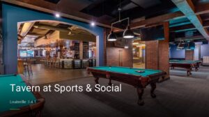 Tavern at Sports & Social — Sports bars in Louisville