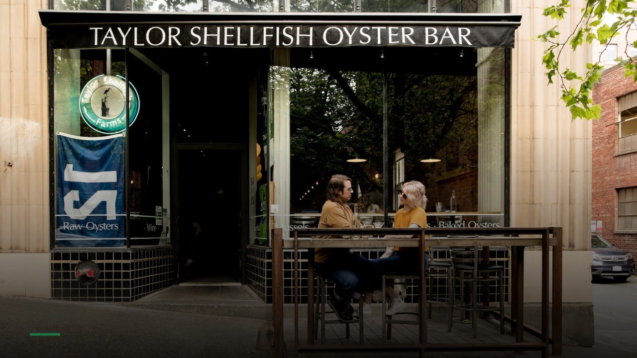 Taylor Shellfish Oyster Bar - Sports Bars in Seattle
