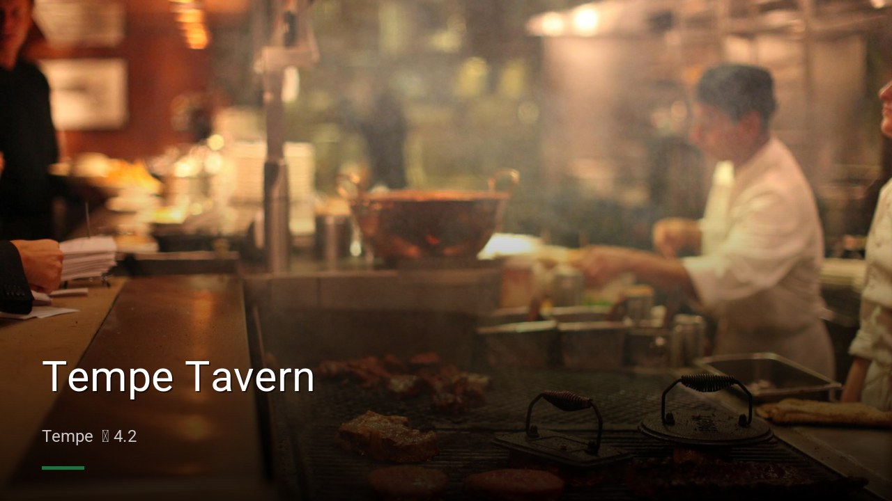 Tempe Tavern — Sports bars in Tempe