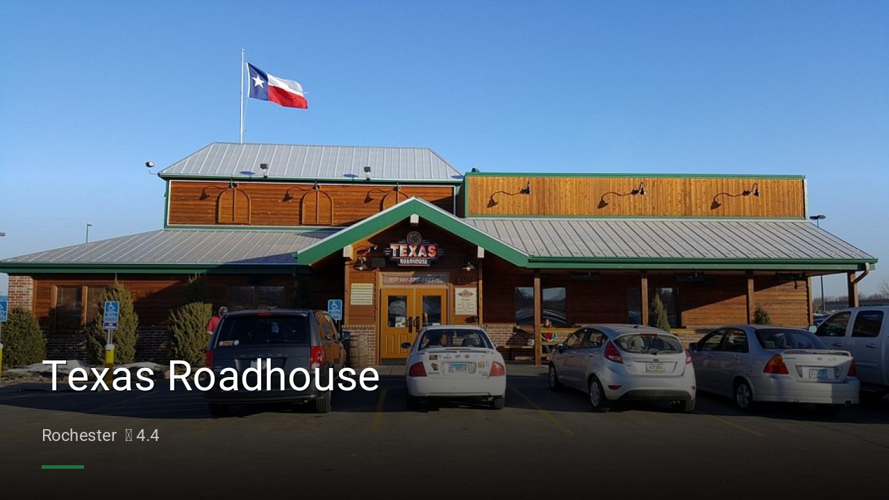 Texas Roadhouse - Sports Bars in Rochester
