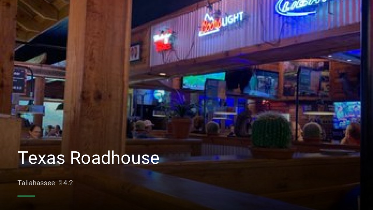 Texas Roadhouse - Sports Bars in Tallahassee