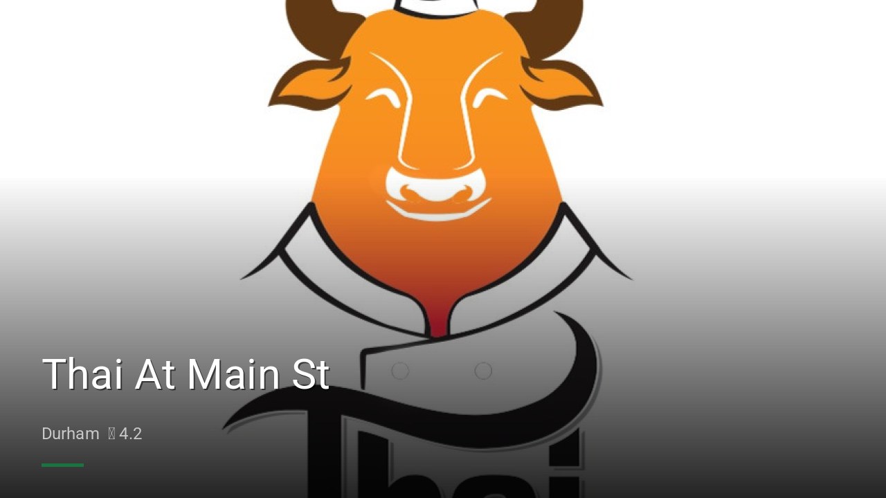 Thai At Main St - Sports Bars in Durham
