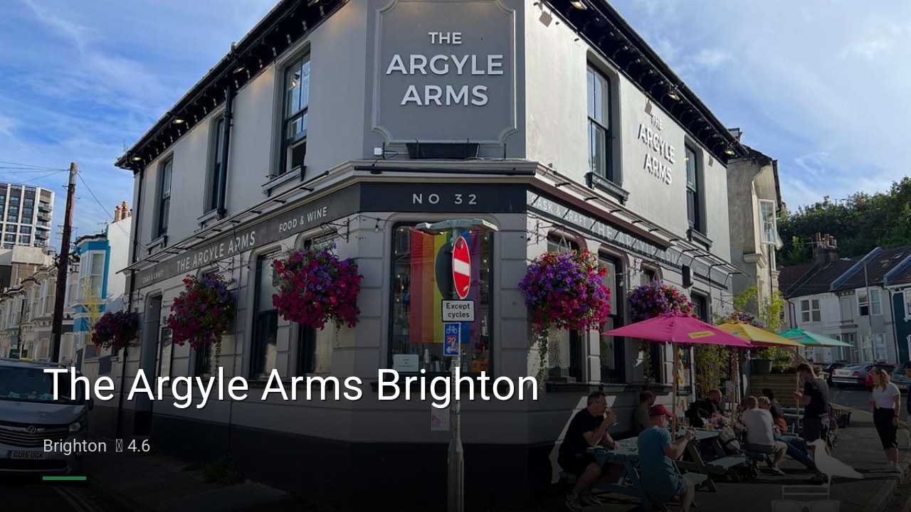 The Argyle Arms Brighton - Sports Bars in Brighton