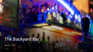 The Backyard Bar — Sports bars in Durham