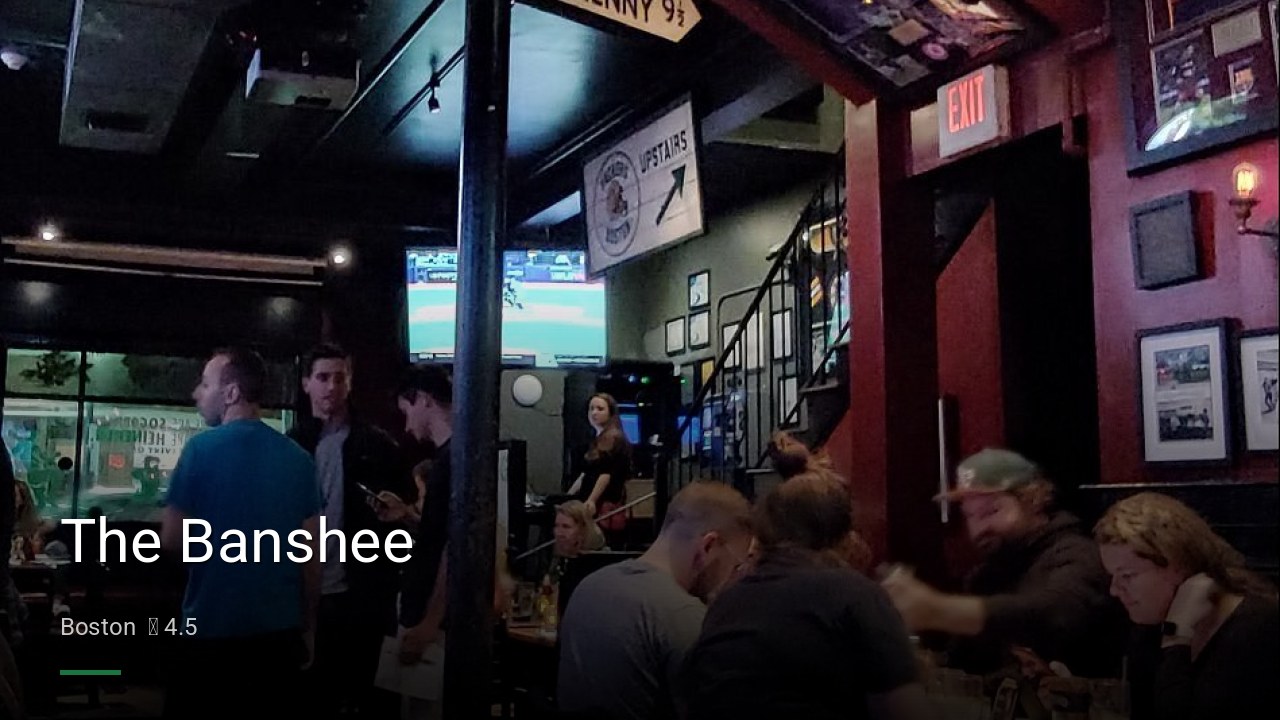 The Banshee - Sports Bars in Boston