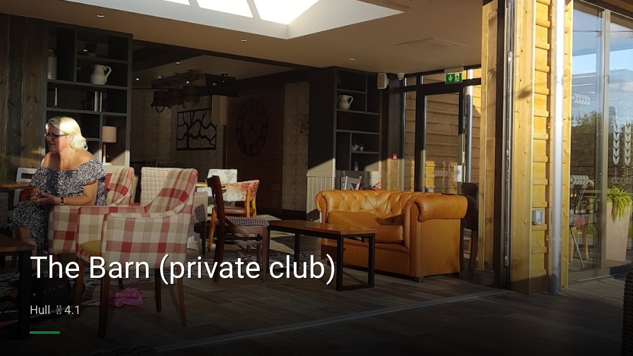 The Barn (private club) - Sports Bars in Hull