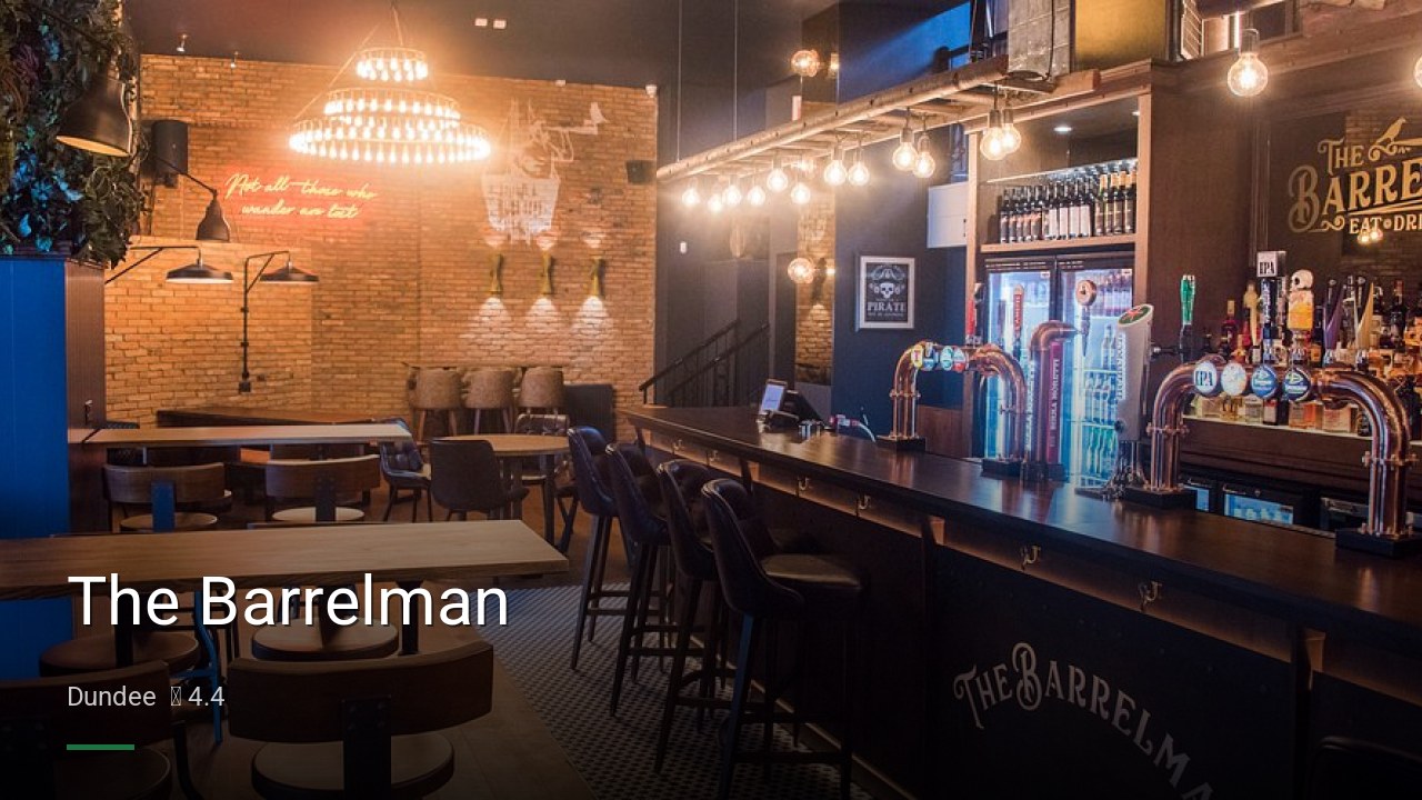 The Barrelman - Sports Bars in Dundee