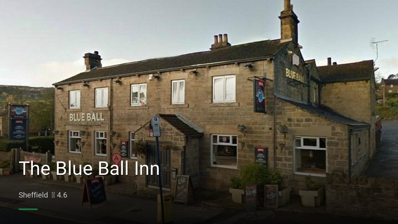 The Blue Ball Inn - Sports Bars in Sheffield
