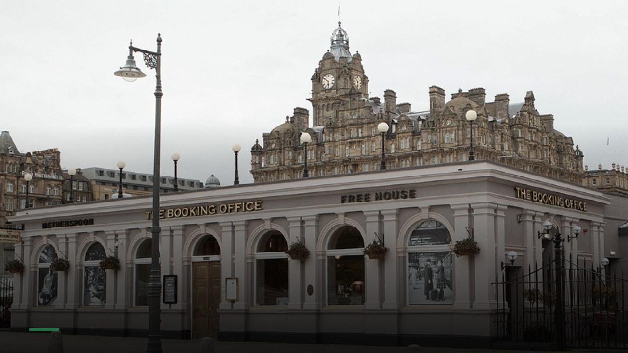 The Booking Office - JD Wetherspoon - Sports Bars in Edinburgh