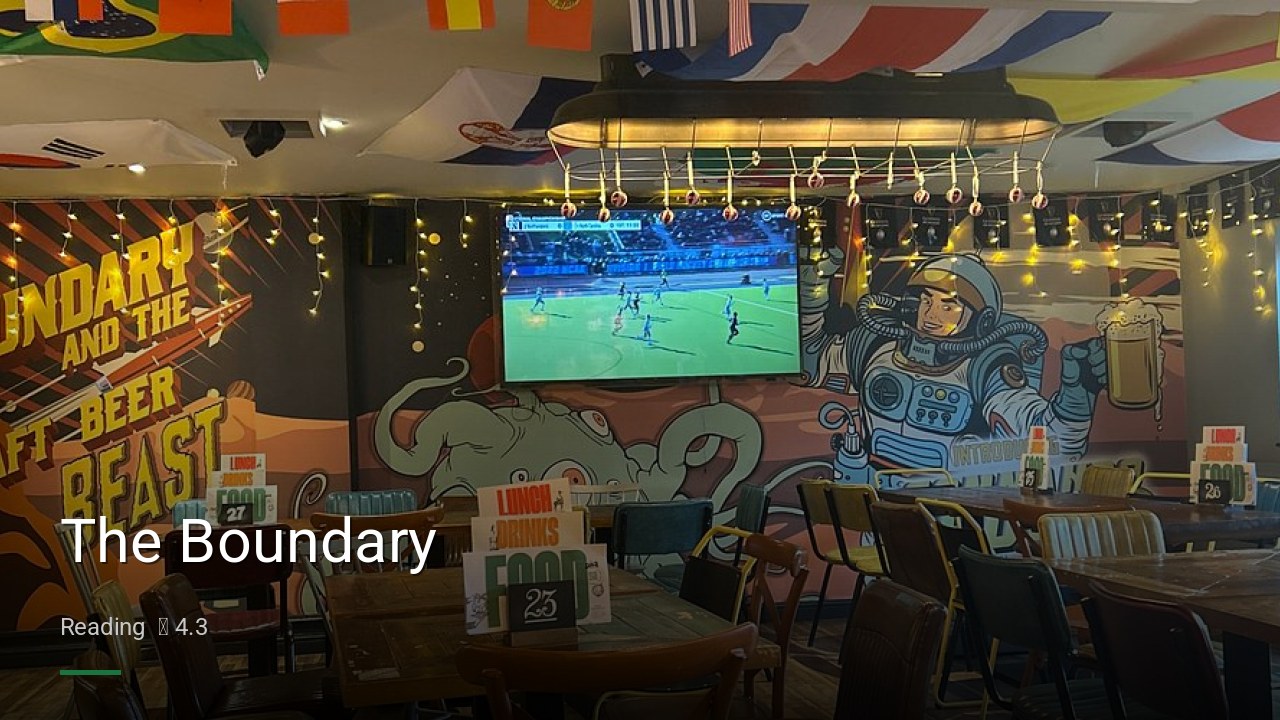 The Boundary - Sports Bars in Reading