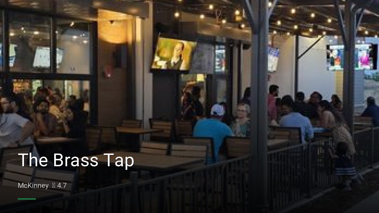 The Brass Tap - Sports Bars in McKinney