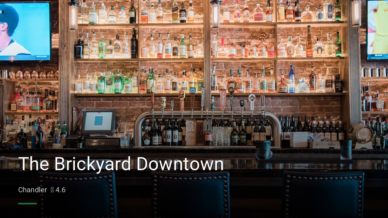 The Brickyard Downtown - Sports Bars in Chandler
