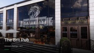 The Brit Pub — Sports bars in Colorado Springs
