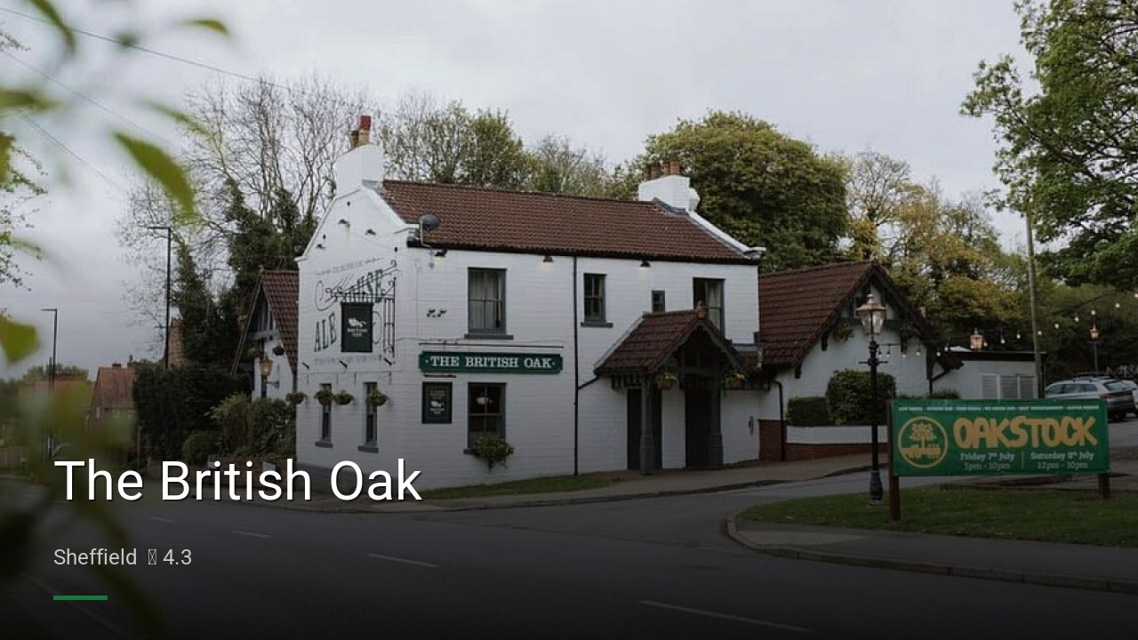 The British Oak - Sports Bars in Sheffield