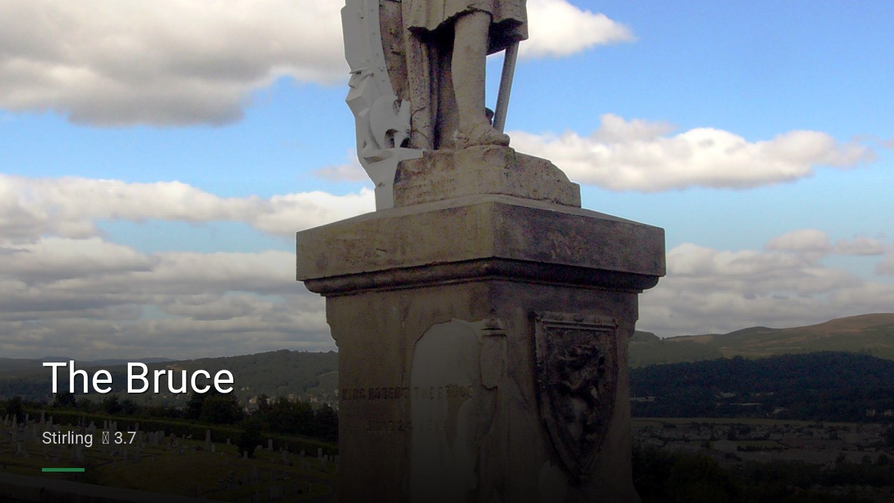 The Bruce - Sports Bars in Stirling