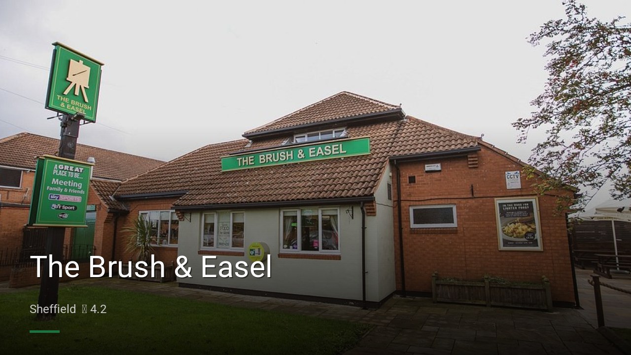 The Brush & Easel - Sports Bars in Sheffield