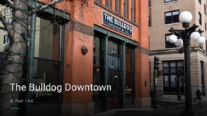 The Bulldog Downtown — Sports bars in St. Paul