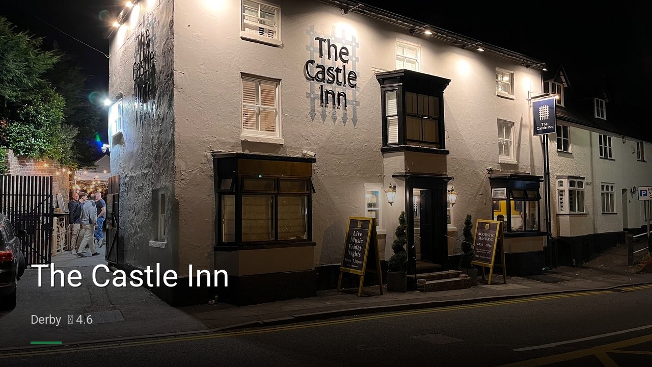 The Castle Inn - Sports Bars in Derby
