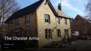 The Chester Arms — Pubs in Oxford