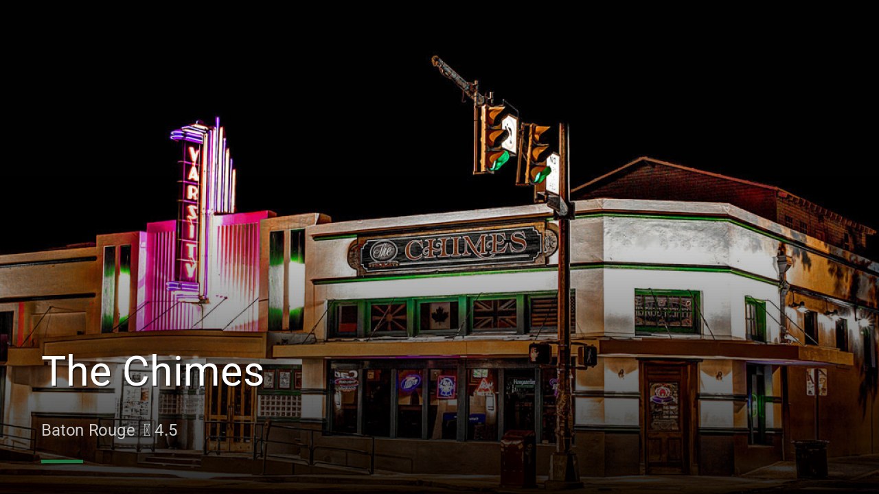 The Chimes - Sports Bars in Baton Rouge
