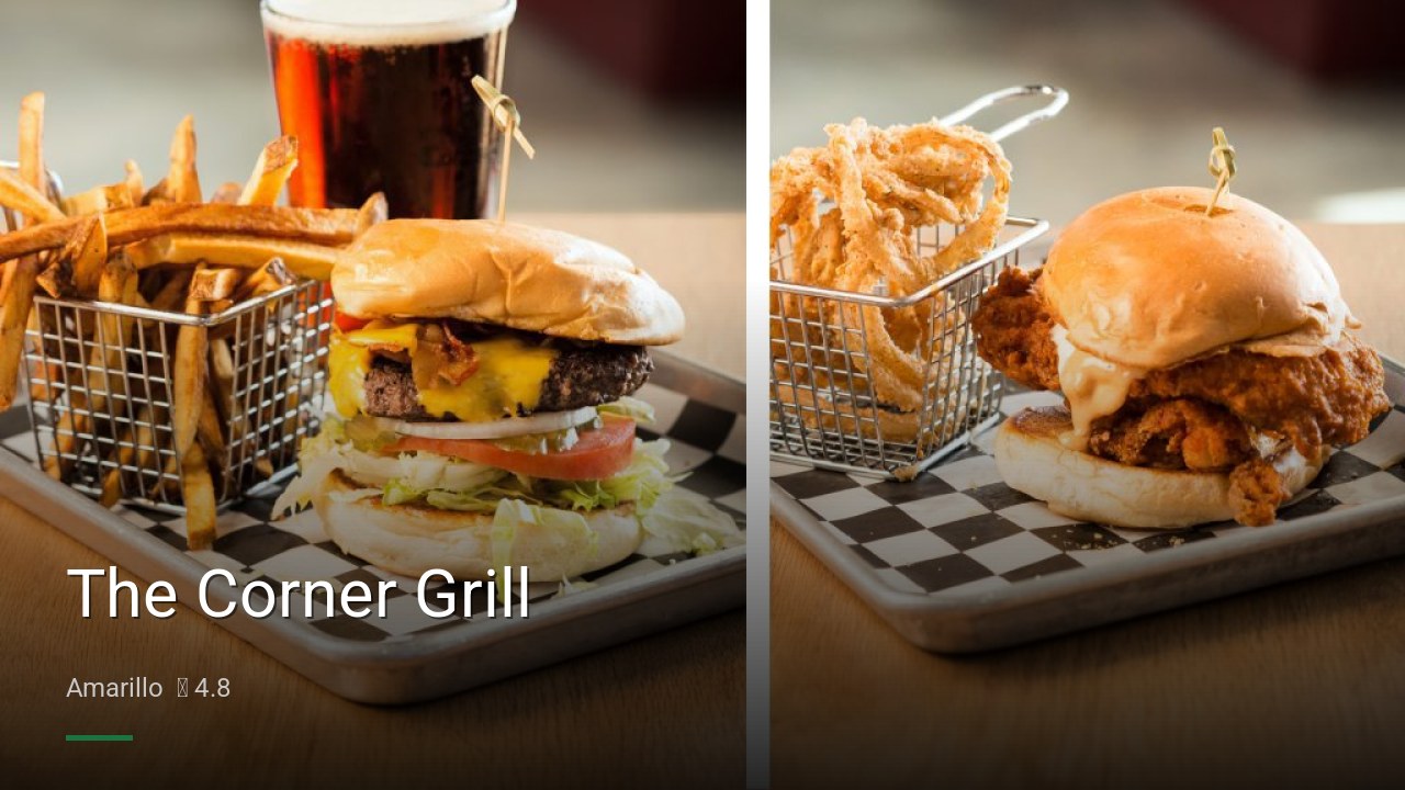 The Corner Grill - Sports Bars in Amarillo
