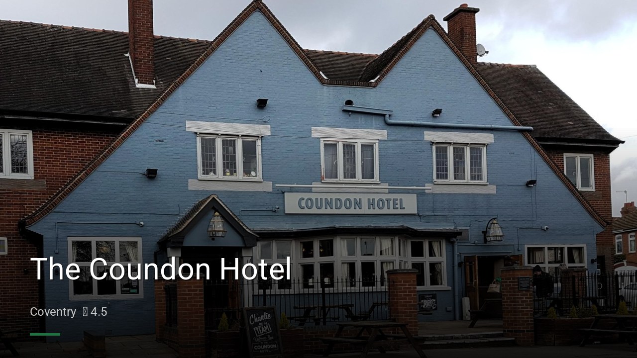 The Coundon Hotel - Sports Bars in Coventry