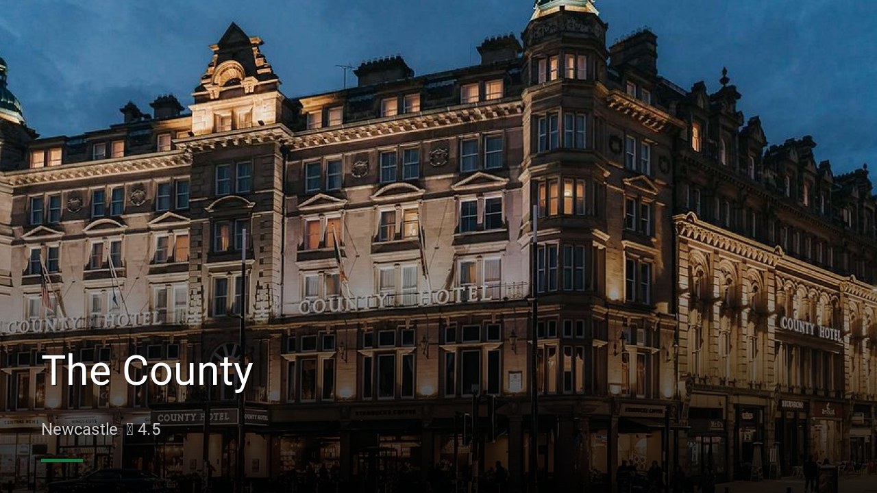 The County - Sports Bars in Newcastle