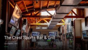The Crest Sports Bar & Grill — Sports bars in Los Angeles