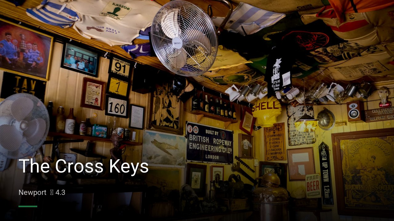 The Cross Keys — Pubs in Newport