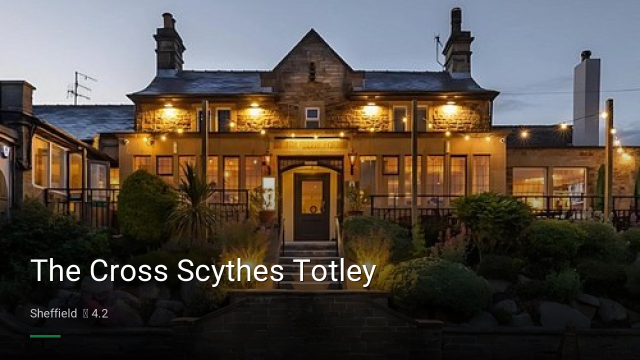 The Cross Scythes Totley - Sports Bars in Sheffield