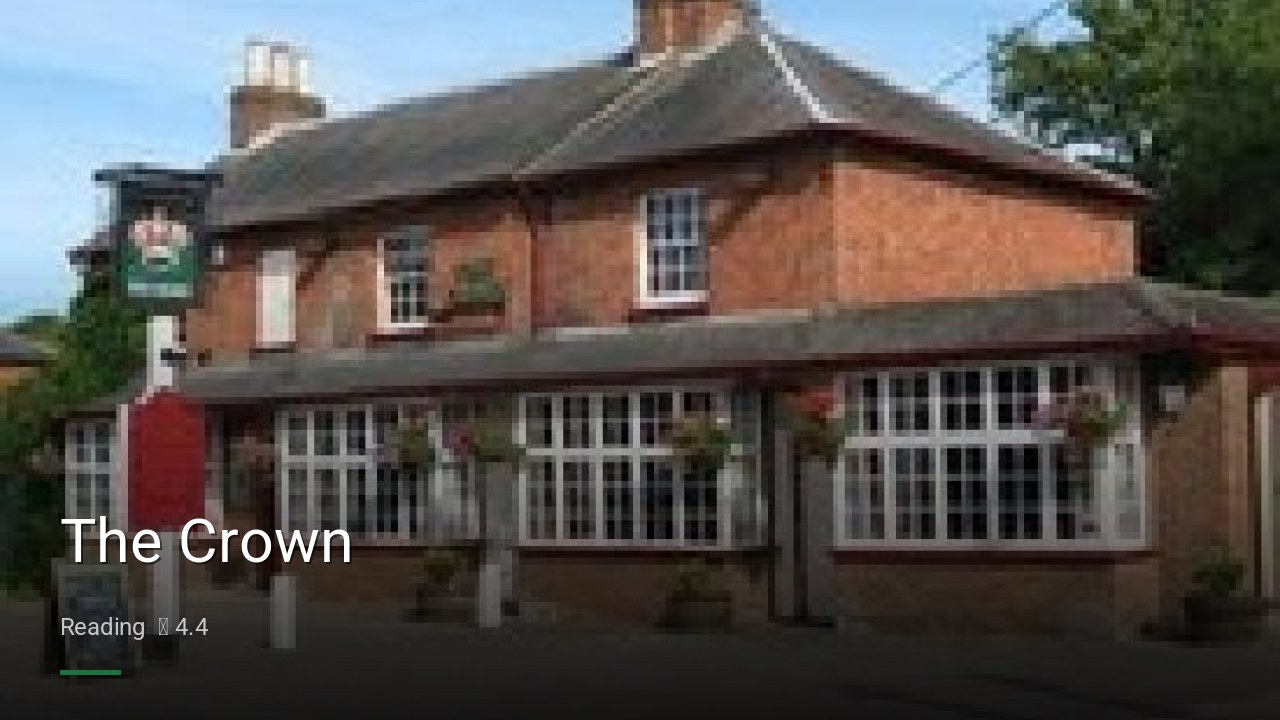 The Crown - Sports Bars in Reading