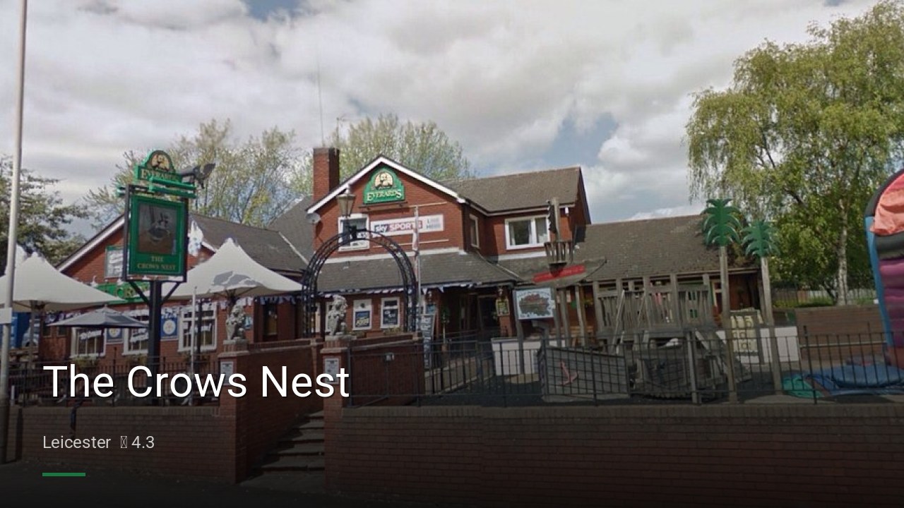 The Crows Nest - Sports Bars in Leicester