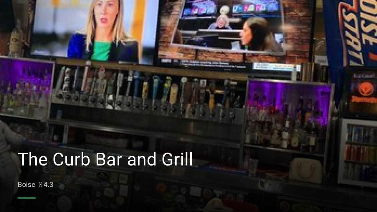 The Curb Bar and Grill - Sports Bars in Boise