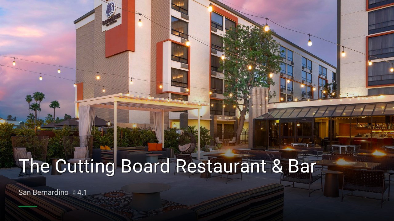 The Cutting Board Restaurant & Bar - Sports Bars in San Bernardino