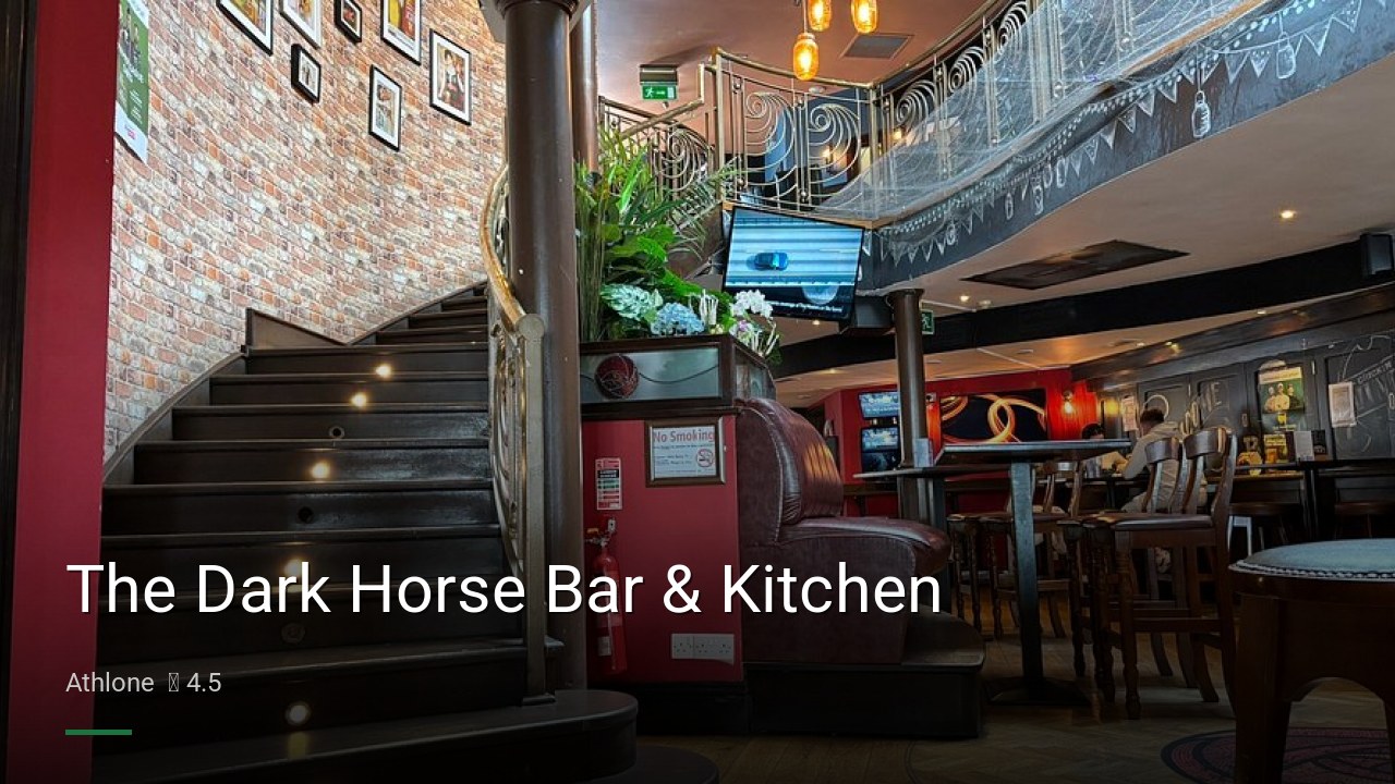 The Dark Horse Bar & Kitchen - Sports Bars in Athlone