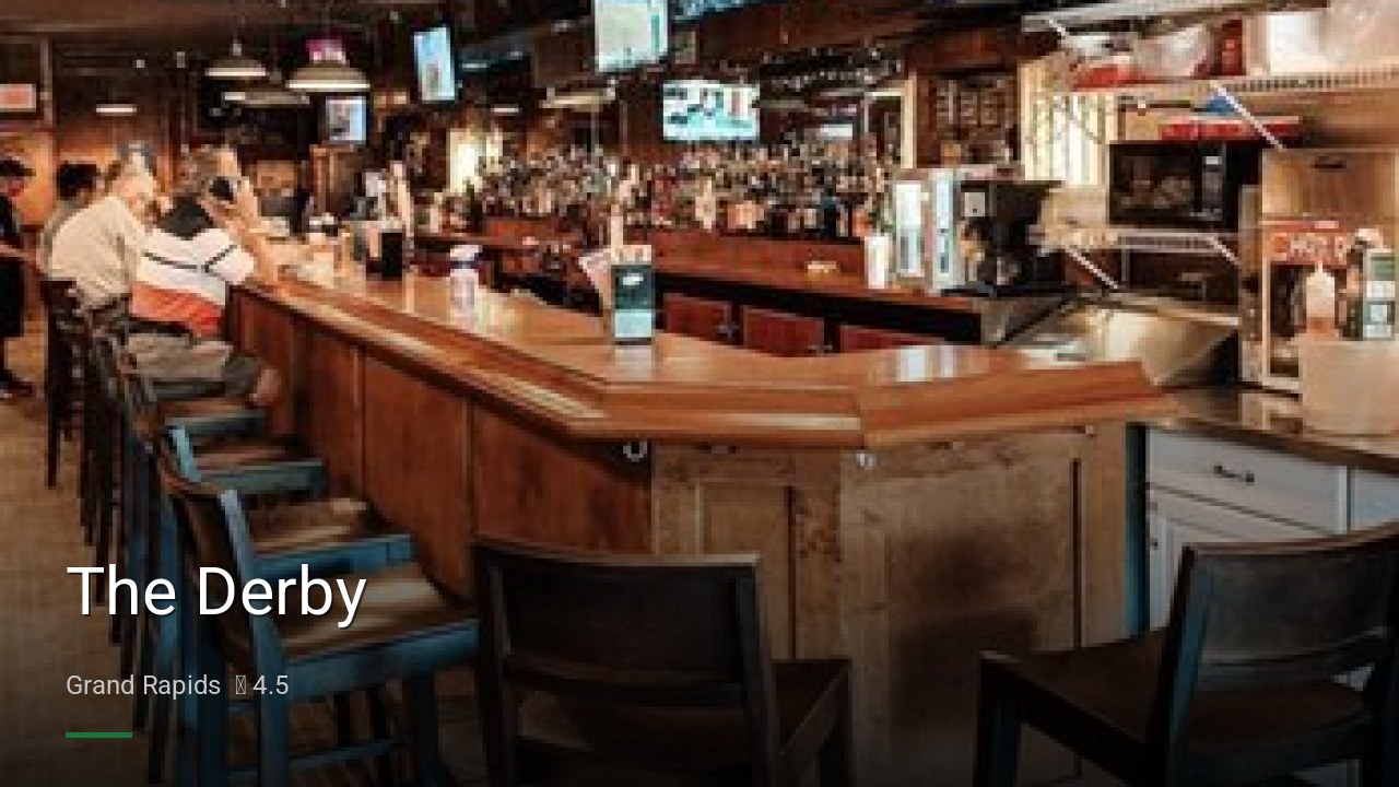 The Derby - Sports Bars in Grand Rapids