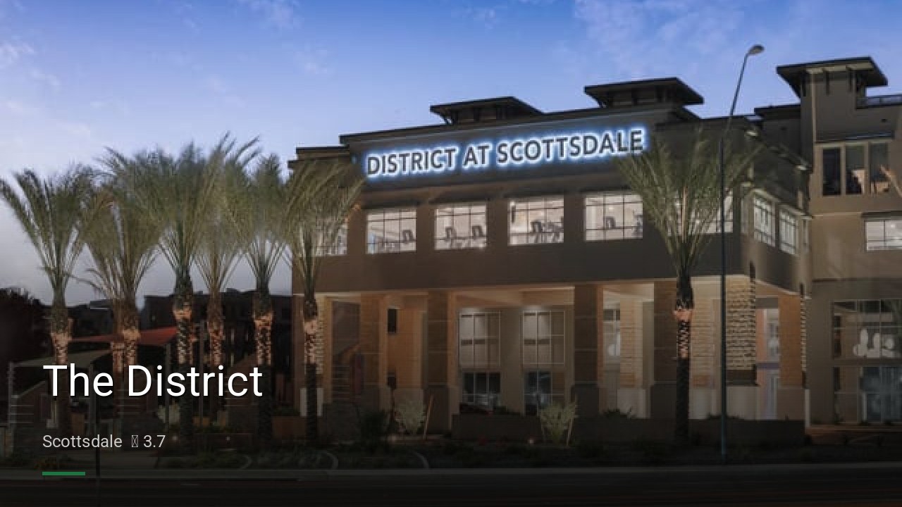 The District - Sports Bars in Scottsdale