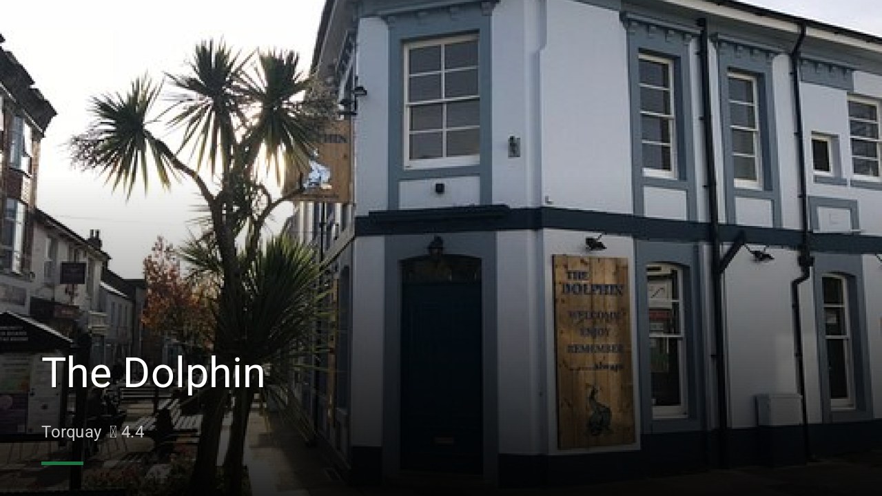 The Dolphin - Sports Bars in Torquay
