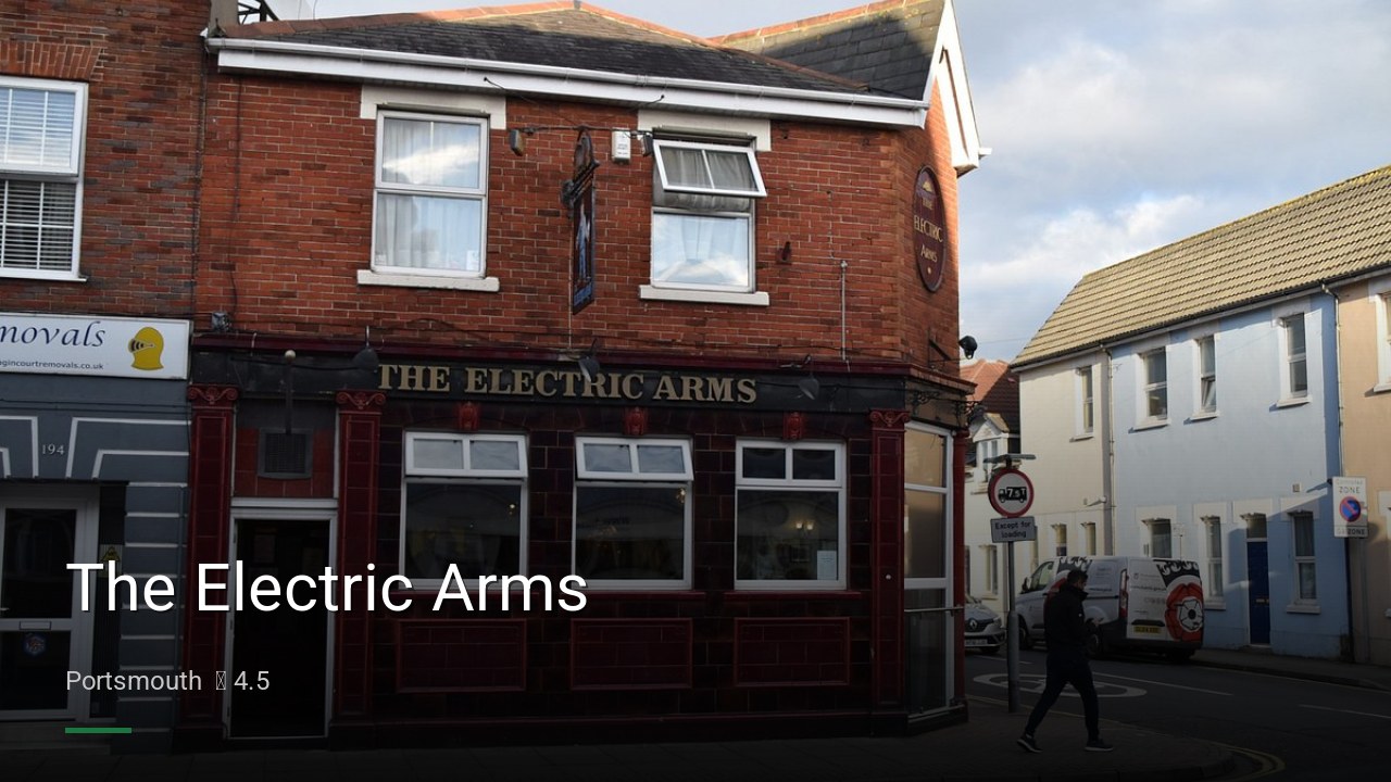 The Electric Arms - Sports Bars in Portsmouth