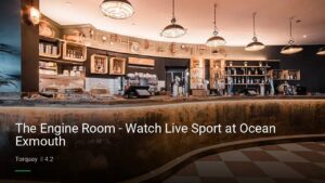 The Engine Room – Watch Live Sport at Ocean Exmouth — Pubs in Torquay