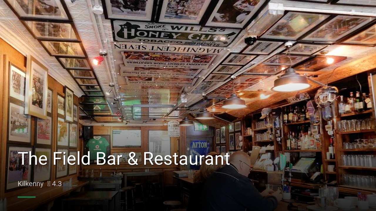 The Field Bar & Restaurant - Sports Bars in Kilkenny