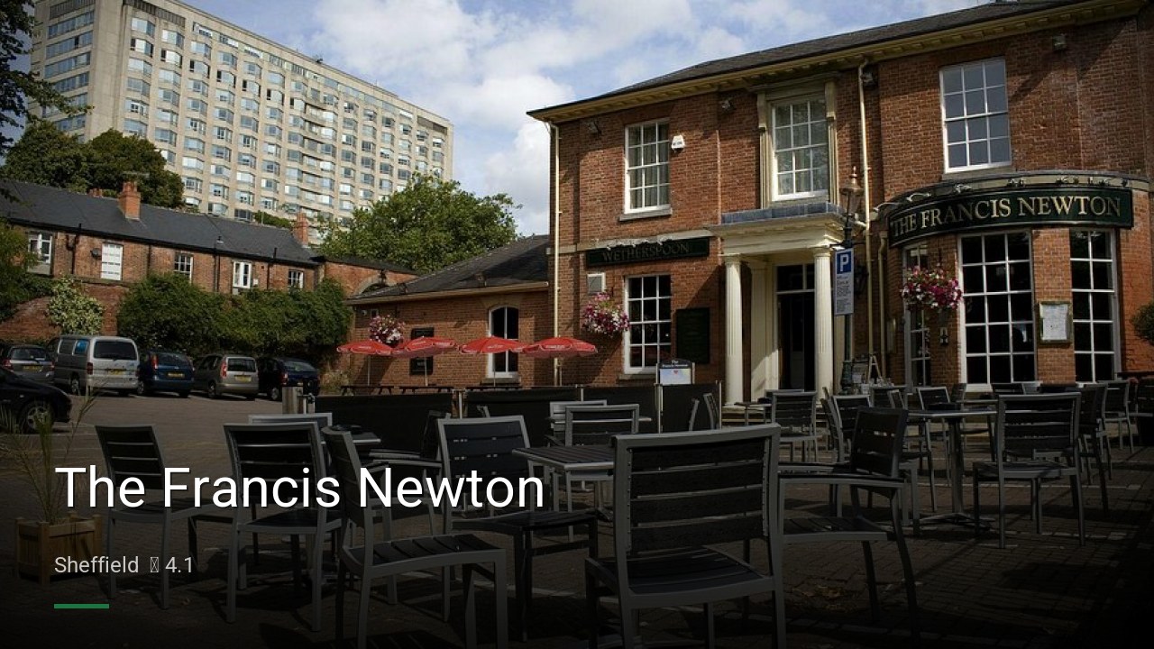 The Francis Newton - Sports Bars in Sheffield