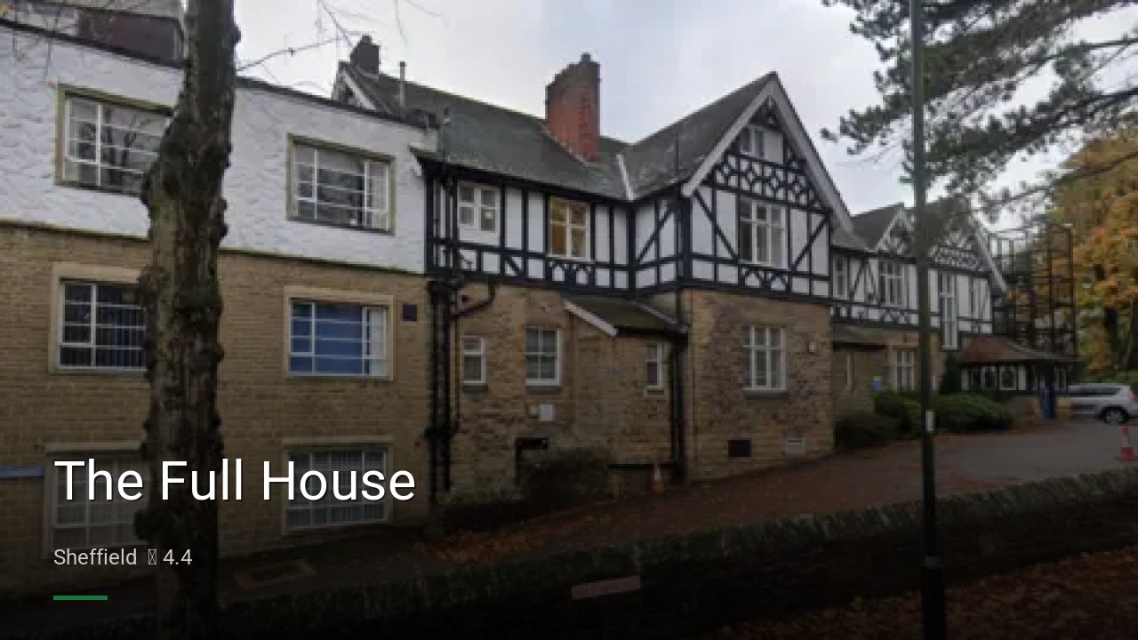 The Full House - Sports Bars in Sheffield