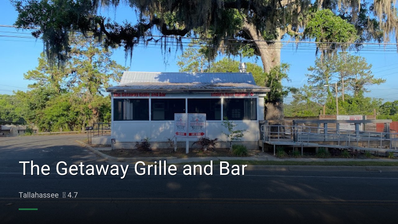 The Getaway Grille and Bar - Sports Bars in Tallahassee