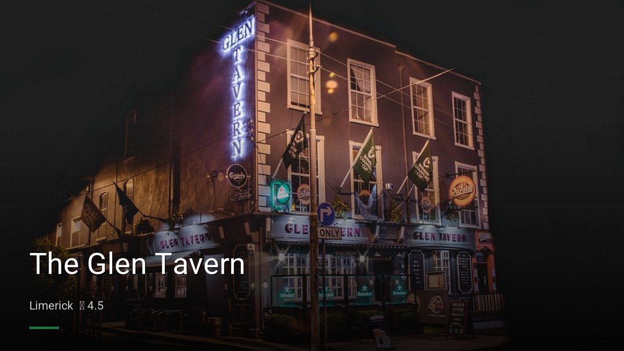 The Glen Tavern - Sports Bars in Limerick