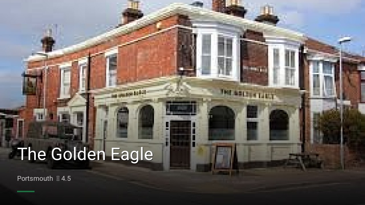 The Golden Eagle - Sports Bars in Portsmouth