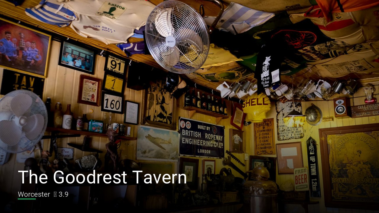 The Goodrest Tavern — Pubs in Worcester