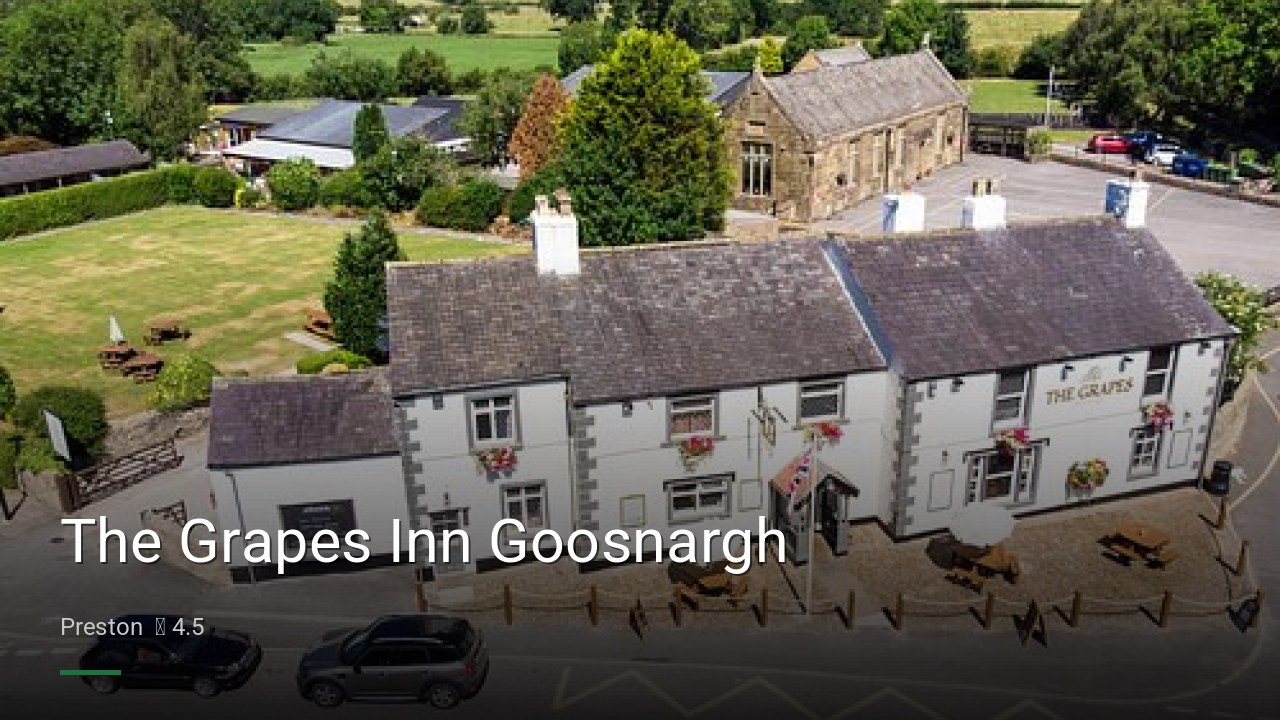 The Grapes Inn Goosnargh - Sports Bars in Preston