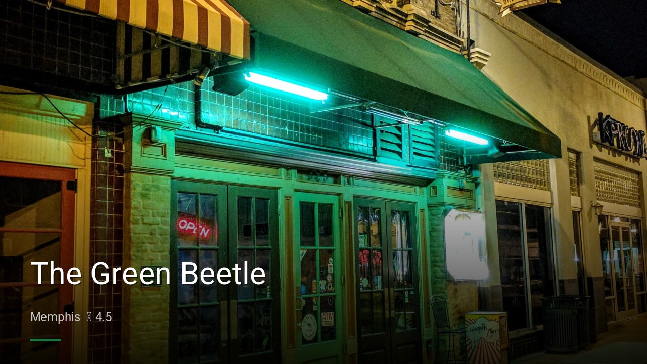 The Green Beetle - Sports Bars in Memphis